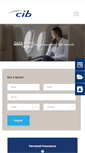Mobile Screenshot of cib.co.za