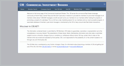 Desktop Screenshot of cib.net