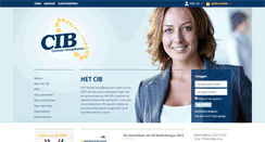 Desktop Screenshot of cib.nl