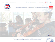 Tablet Screenshot of cib.edu.co